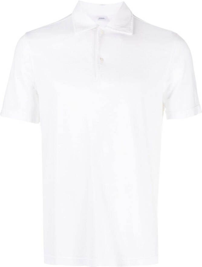 ASPESI Poloshirt met korte mouwen Wit