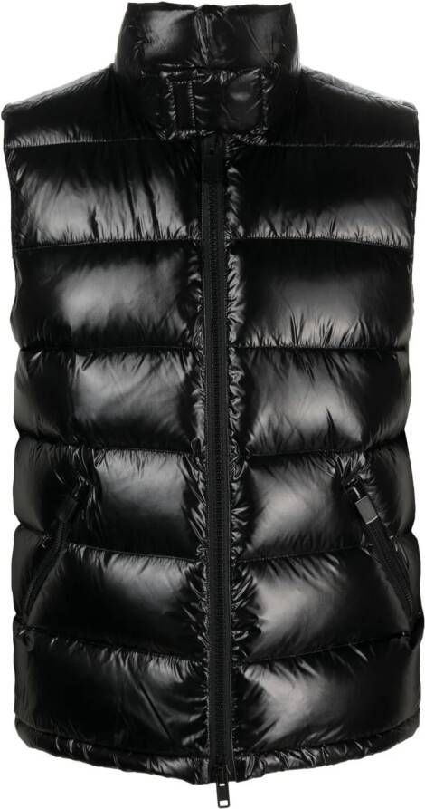 ASPESI Puma bodywarmer met rits Zwart
