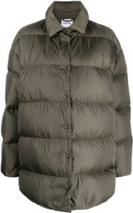 ASPESI quilted down-padded jacket Groen