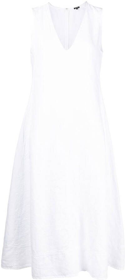 ASPESI Ruimvallende jurk Wit