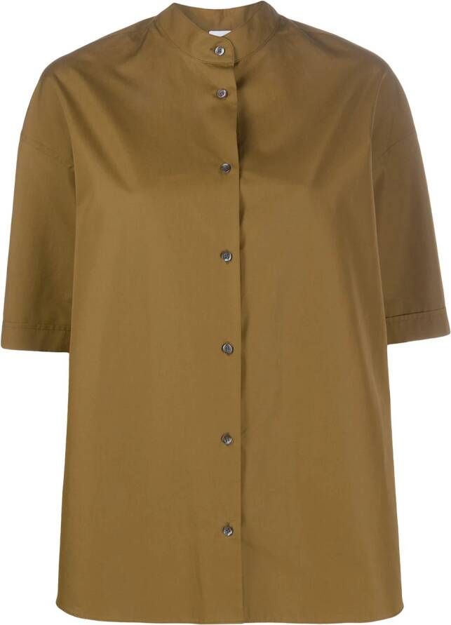 ASPESI Shirt met korte mouwen Bruin