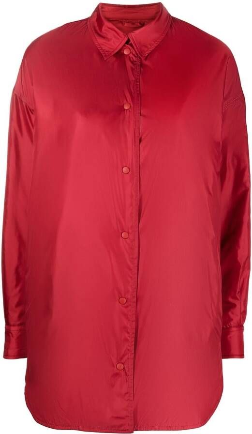 ASPESI Shirtjack met drukknoopsluiting Rood