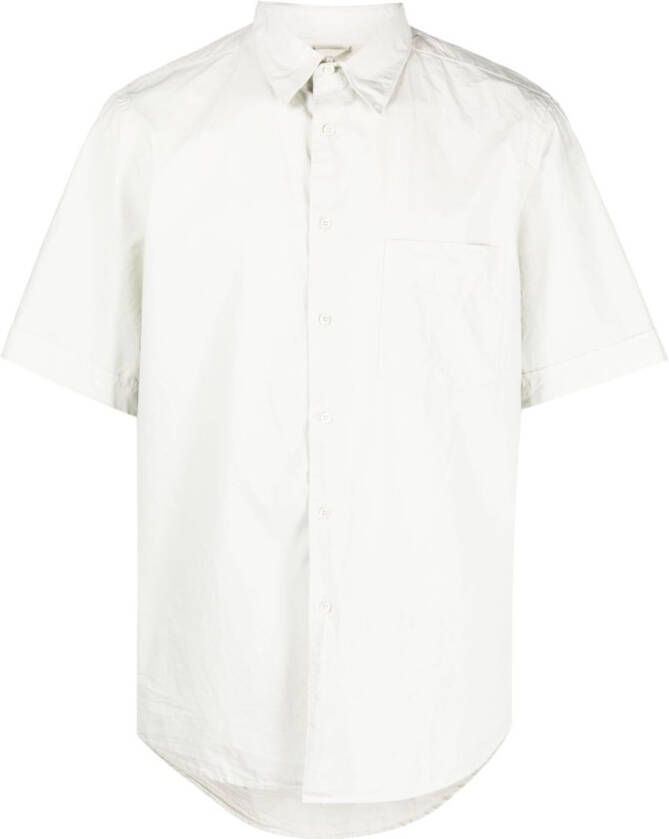 ASPESI Katoenen overhemd Grijs