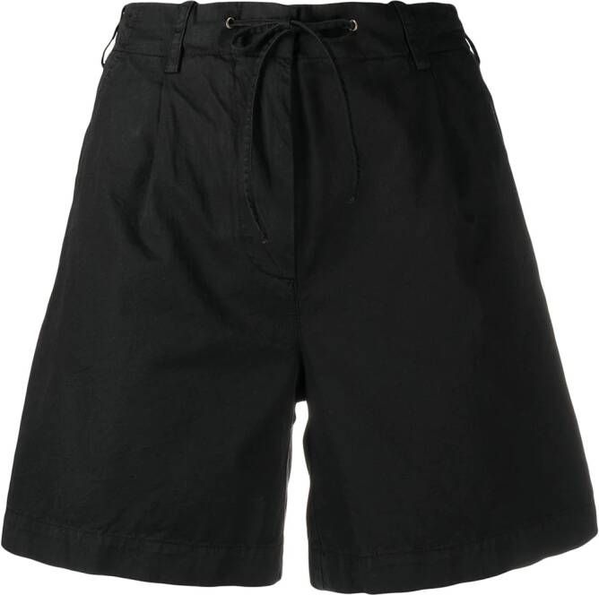 ASPESI Shorts met trekkoord Zwart