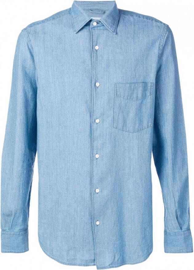 ASPESI Spijkeroverhemd Blauw