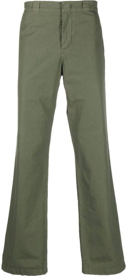 ASPESI Straight broek Groen