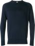 ASPESI sweater met ronde hals en slim-fit Blauw - Thumbnail 1