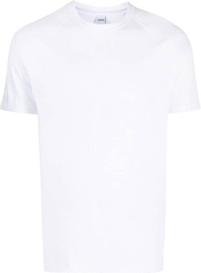 ASPESI Raglan T-shirt Wit
