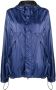 ASPESI Windjack met trekkoord capuchon Blauw - Thumbnail 1