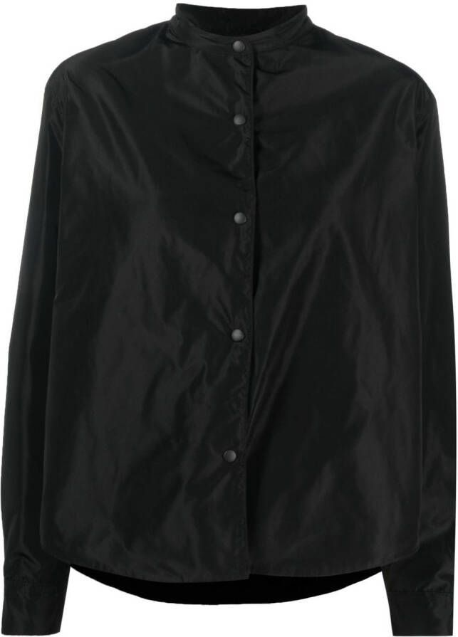 ASPESI Zijden blouse Zwart