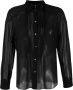 ASPESI Zijden blouse Zwart - Thumbnail 1