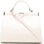 Aspinal Of London Florence Frame tas met krokodillenleer-reliëf Beige - Thumbnail 1