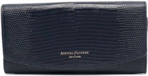 Aspinal Of London Madison leren portemonnee Blauw