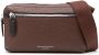 Aspinal Of London Reporter Compact leren crossbodytas Bruin - Thumbnail 1