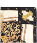 Aspinal Of London Sjaal met barokpatroon Zwart - Thumbnail 1