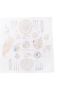 Atelier Choux Deken met grafische print Wit - Thumbnail 1