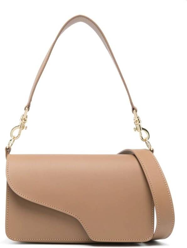 ATP Atelier Assisi Turtle schoudertas Beige