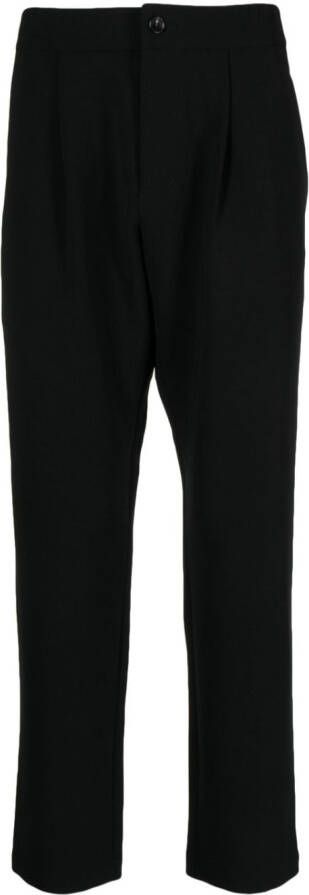 Attachment Straight pantalon Zwart