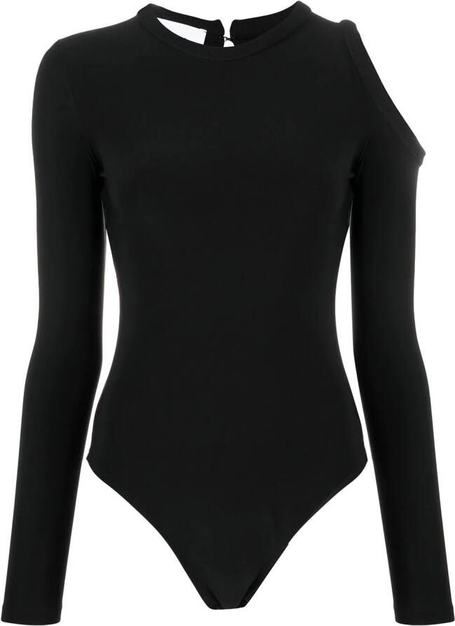 Atu Body Couture Body met lange mouwen Zwart