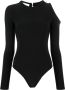 Atu Body Couture Body met lange mouwen Zwart - Thumbnail 1