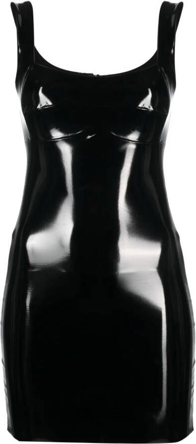 Atu Body Couture Glanzende jurk Zwart