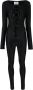 Atu Body Couture Satijnen playsuit Zwart - Thumbnail 1