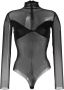Atu Body Couture Semi-doorzichtige body Zwart - Thumbnail 1