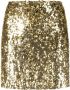 Atu Body Couture Mini-rok verfraaid met pailletten Goud - Thumbnail 1