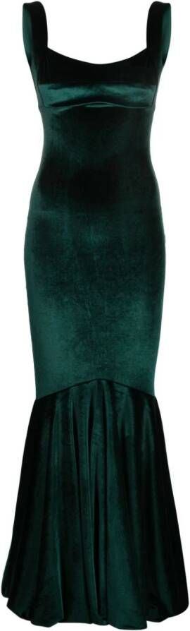 Atu Body Couture Mouwloze maxi-jurk Groen
