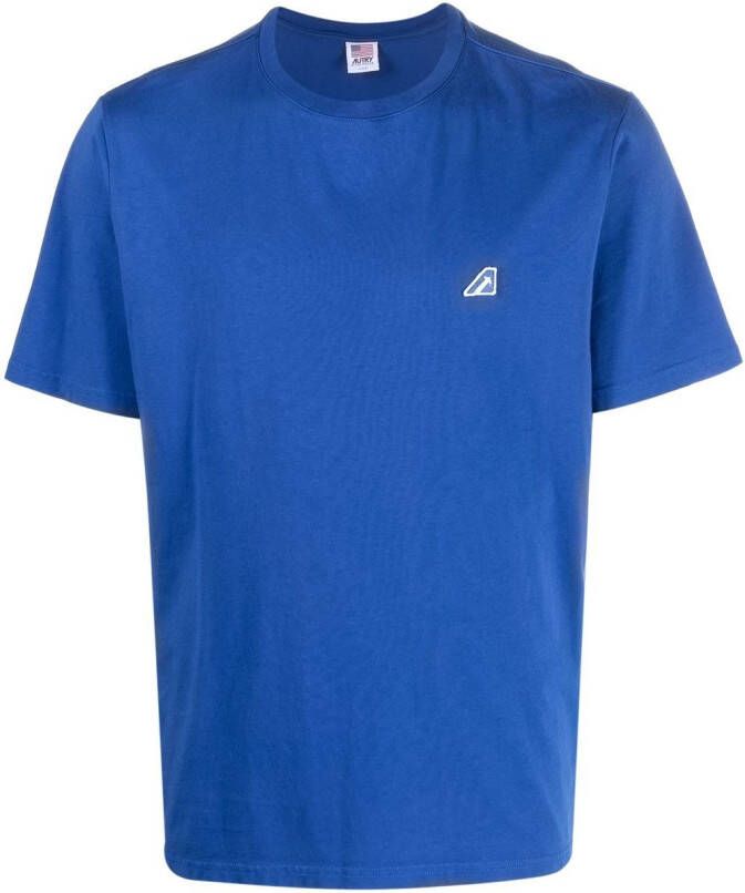 Autry T-shirt met logopatch Blauw