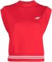 Autry Gilet met logo Rood - Thumbnail 1