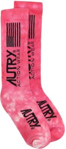Autry Geribbelde sokken Roze