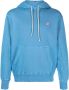 Autry Hoodie met logopatch Blauw - Thumbnail 1