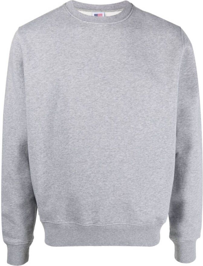 Autry Sweater met logo-reliëf Grijs