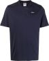 Autry T-shirt met logopatch Blauw - Thumbnail 1