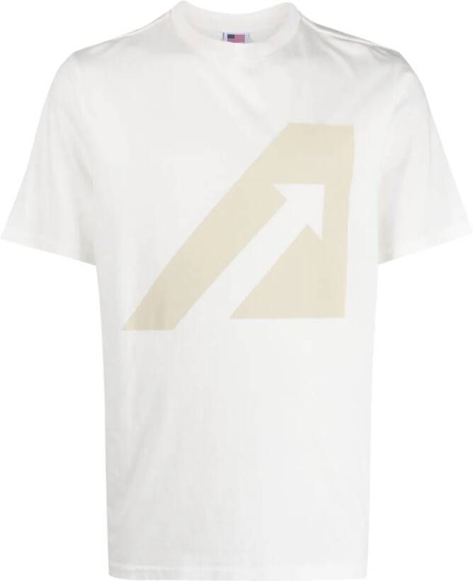 Autry T-shirt met logoprint Wit