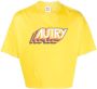 Autry T-shirt met logoprint Geel - Thumbnail 1
