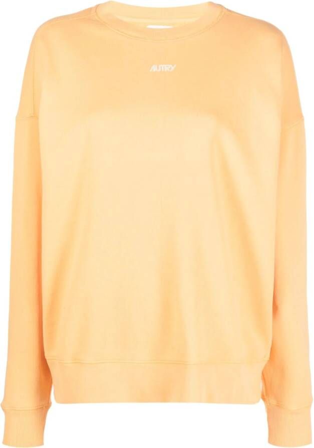 Autry Sweater met logoprint Oranje