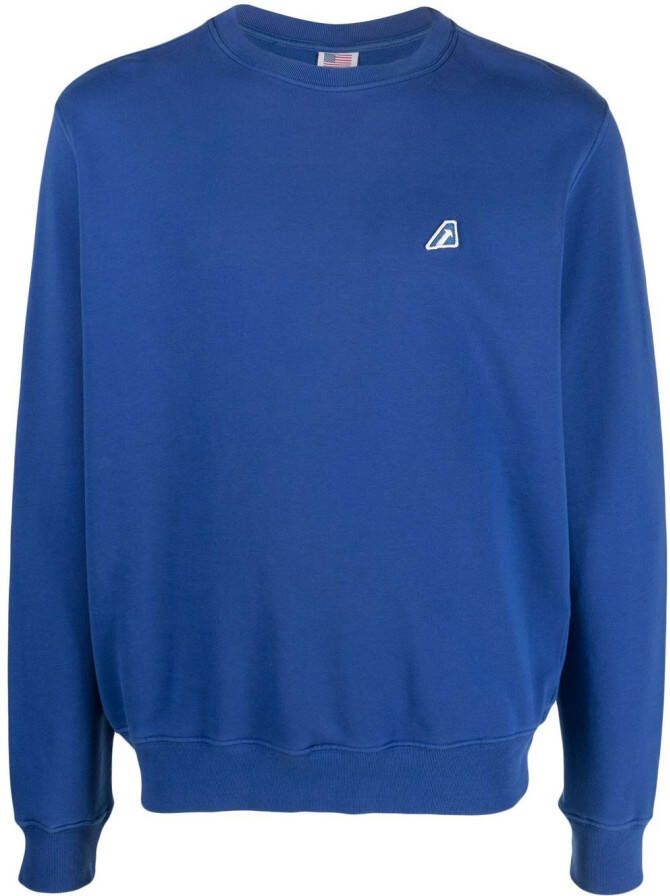 Autry Sweater met logopatch Blauw