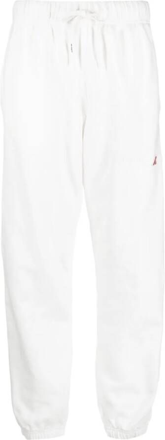 Autry Trainingsbroek met geborduurd logo Wit