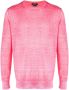 Avant Toi Sweater met ronde hals Roze - Thumbnail 1