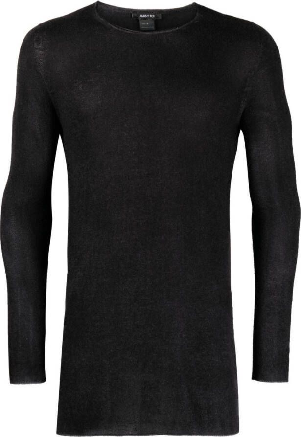 Avant Toi Kasjmier sjaal Zwart