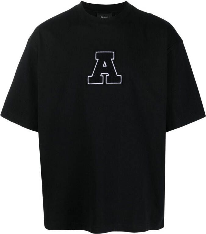Axel Arigato T-shirt met logo Zwart