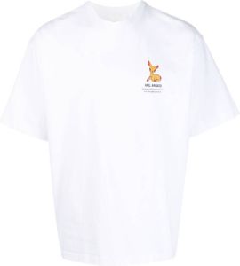 Axel Arigato T-shirt met print Wit