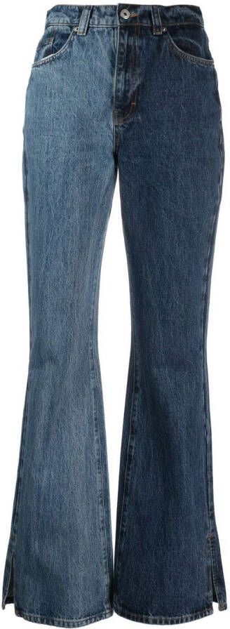 Axel Arigato High waist jeans Blauw