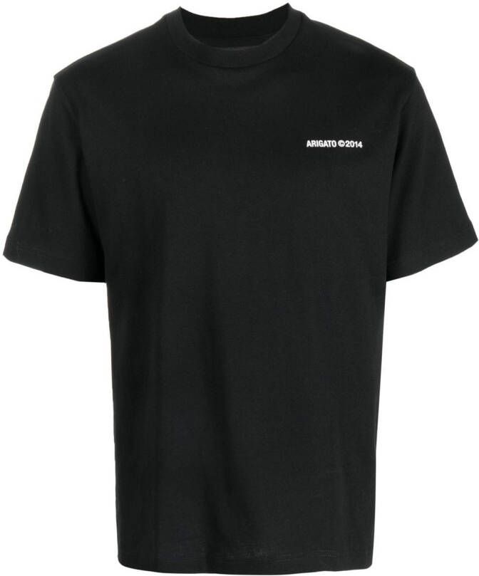Axel Arigato T-shirt met logoprint Zwart