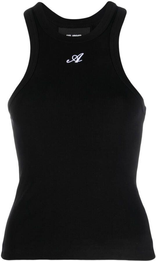 Axel Arigato Top met racerback Zwart