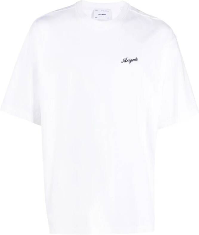 Axel Arigato T-shirt met geborduurd logo Wit