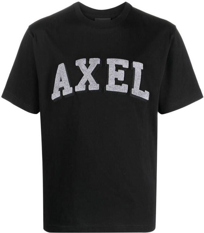 Axel Arigato T-shirt met logopatch Zwart