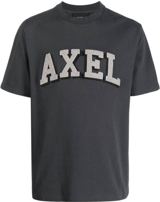 Axel Arigato T-shirt met logoprint Grijs